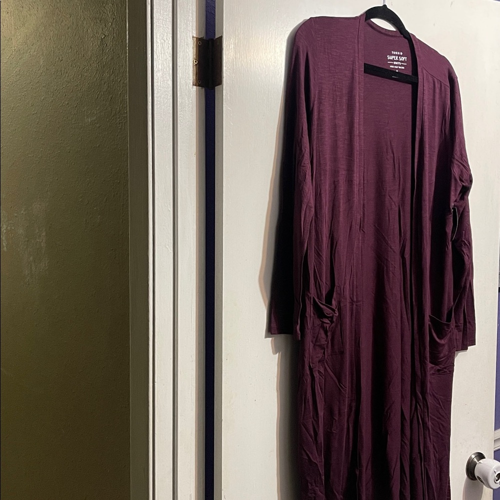 Torrid Super Soft slub duster